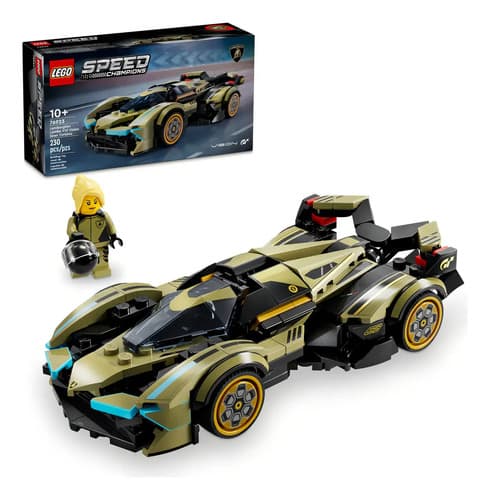 Lego Speed Supercarro Lamborghini Lambo V12 Vision Gt 76923 Quantidade De Peças 230 Versão Do Personagem Speed Champions - Supercarro Lamborghini Lambo V12 Vision Gt - 1