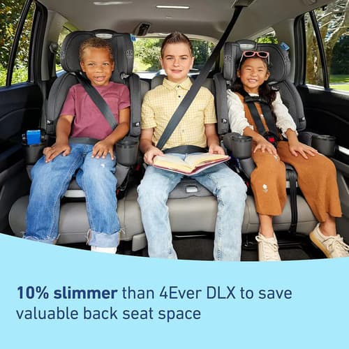 Graco - 4ever Dlx Grad - Assento De Carro 5 Em 1, Confortável E Ajustável, Inclui Cinto De Segurança Removível, Cor Harrison - 2