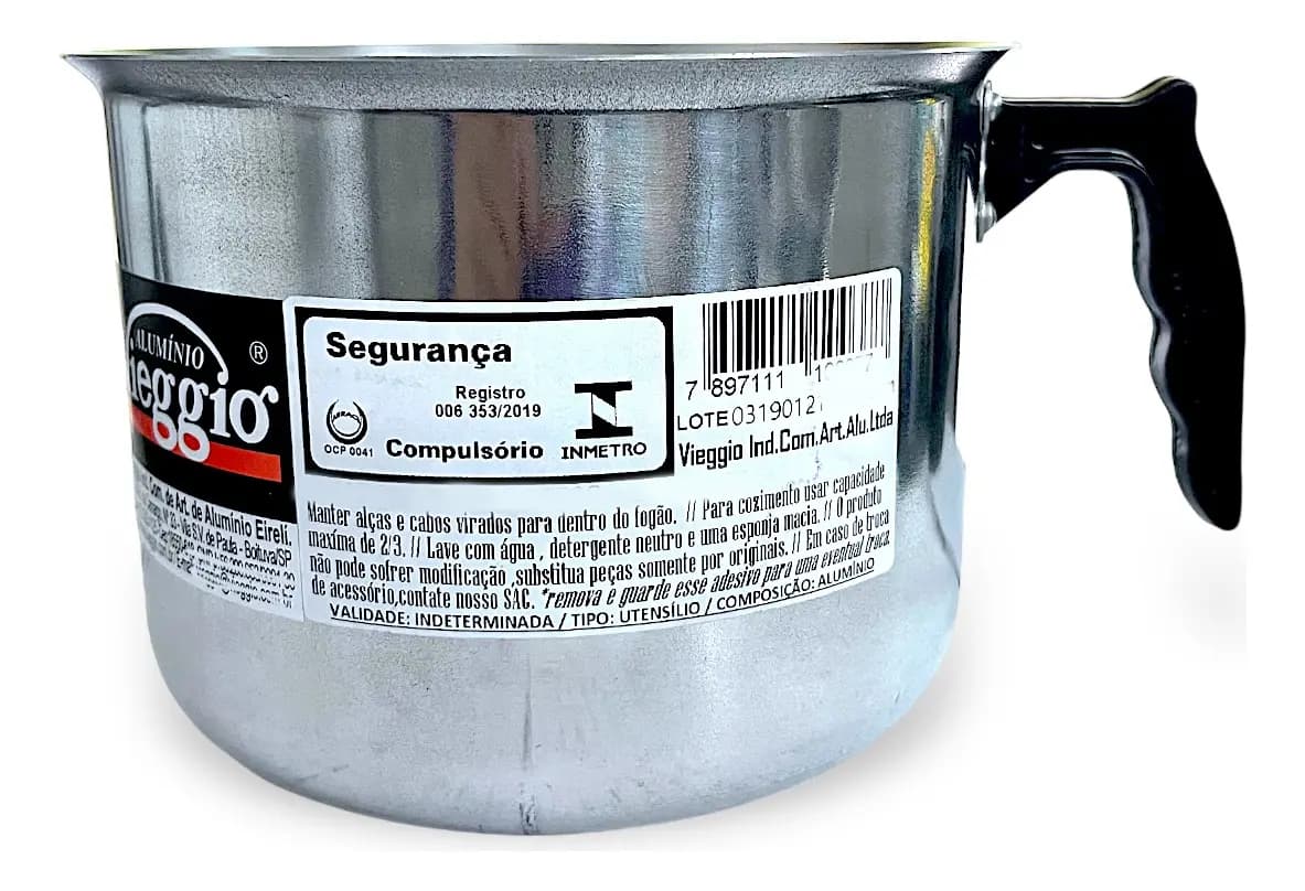 Canecao Reforçado Polido No14 1,5l Vieggio - 1