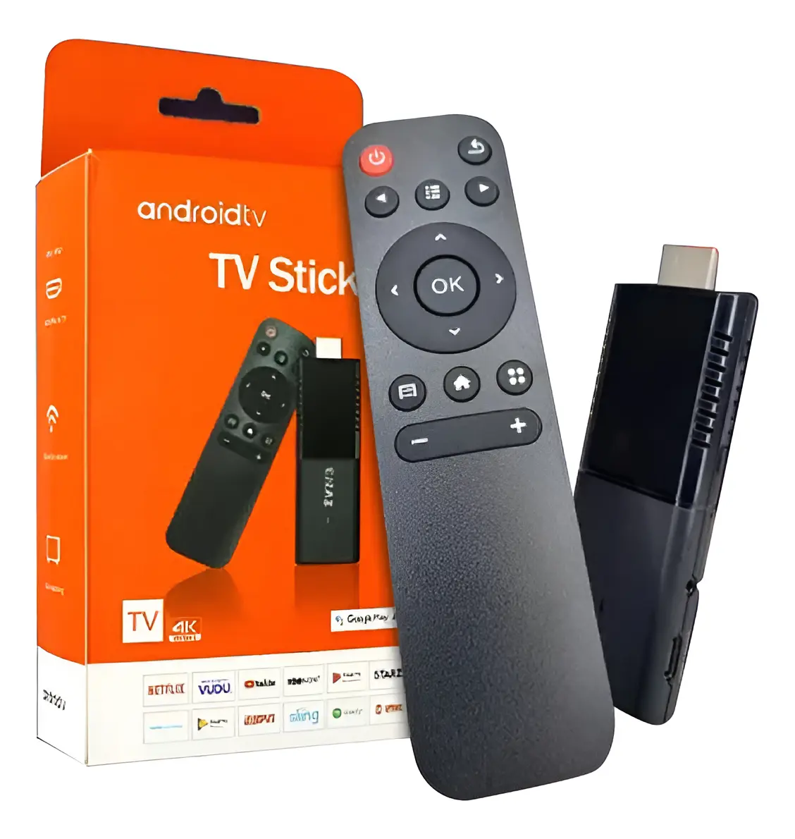 Tv Stick Android Streaming Hdmi Wifi 4k 128gb - 1