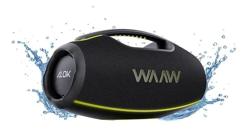 Caixa De Som Waaw Hyperboom 1000 Bluetooth 180w Preta - 1