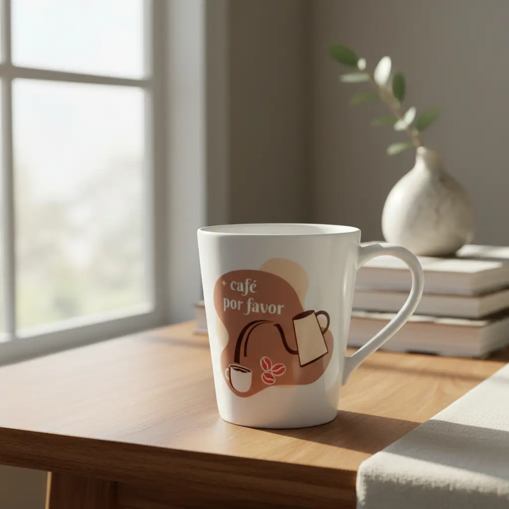 Caneca Tulipa 250ml Personalizada Love Coffee - 1