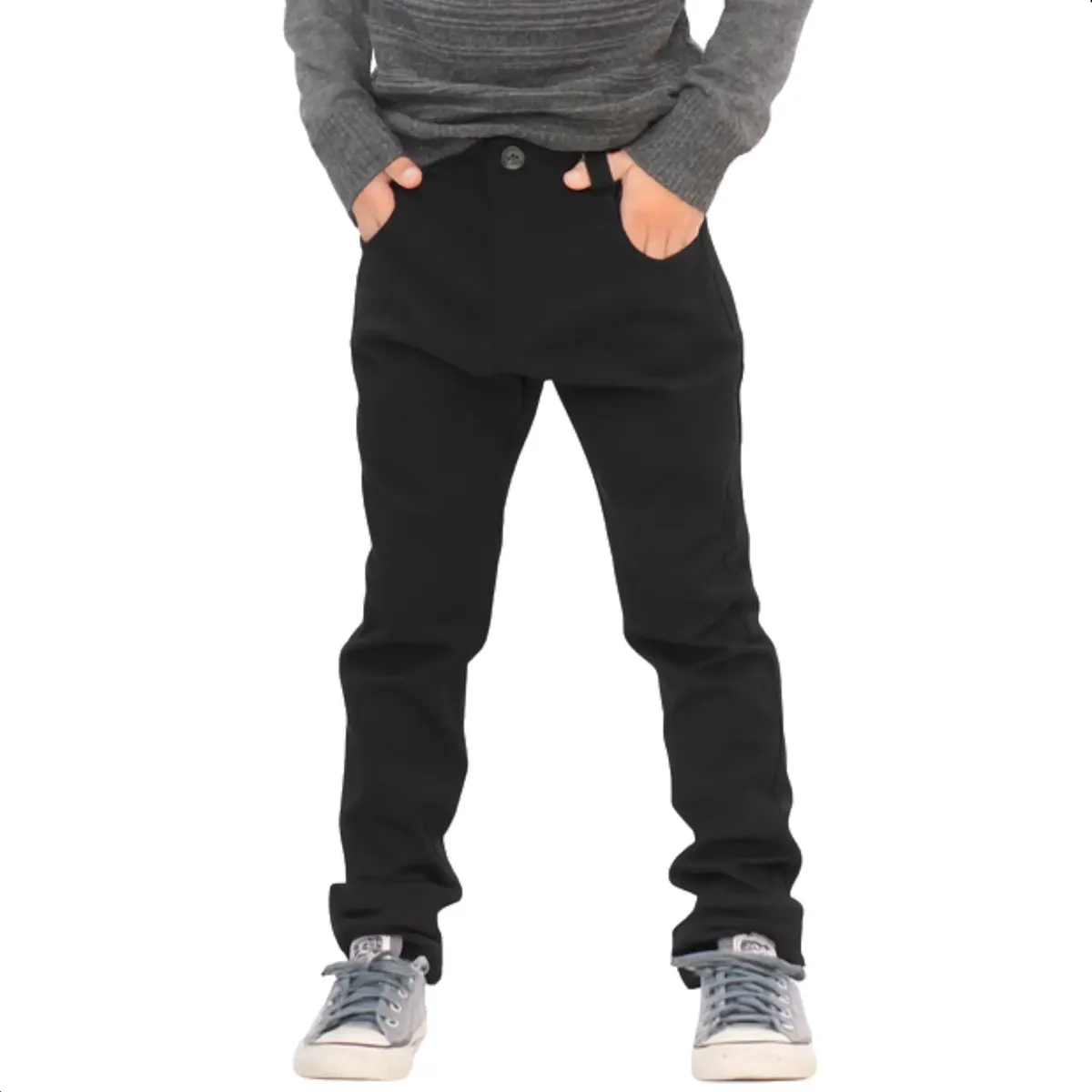 Calça Jeans Infantil Menino Masculina Tam 14 - 1