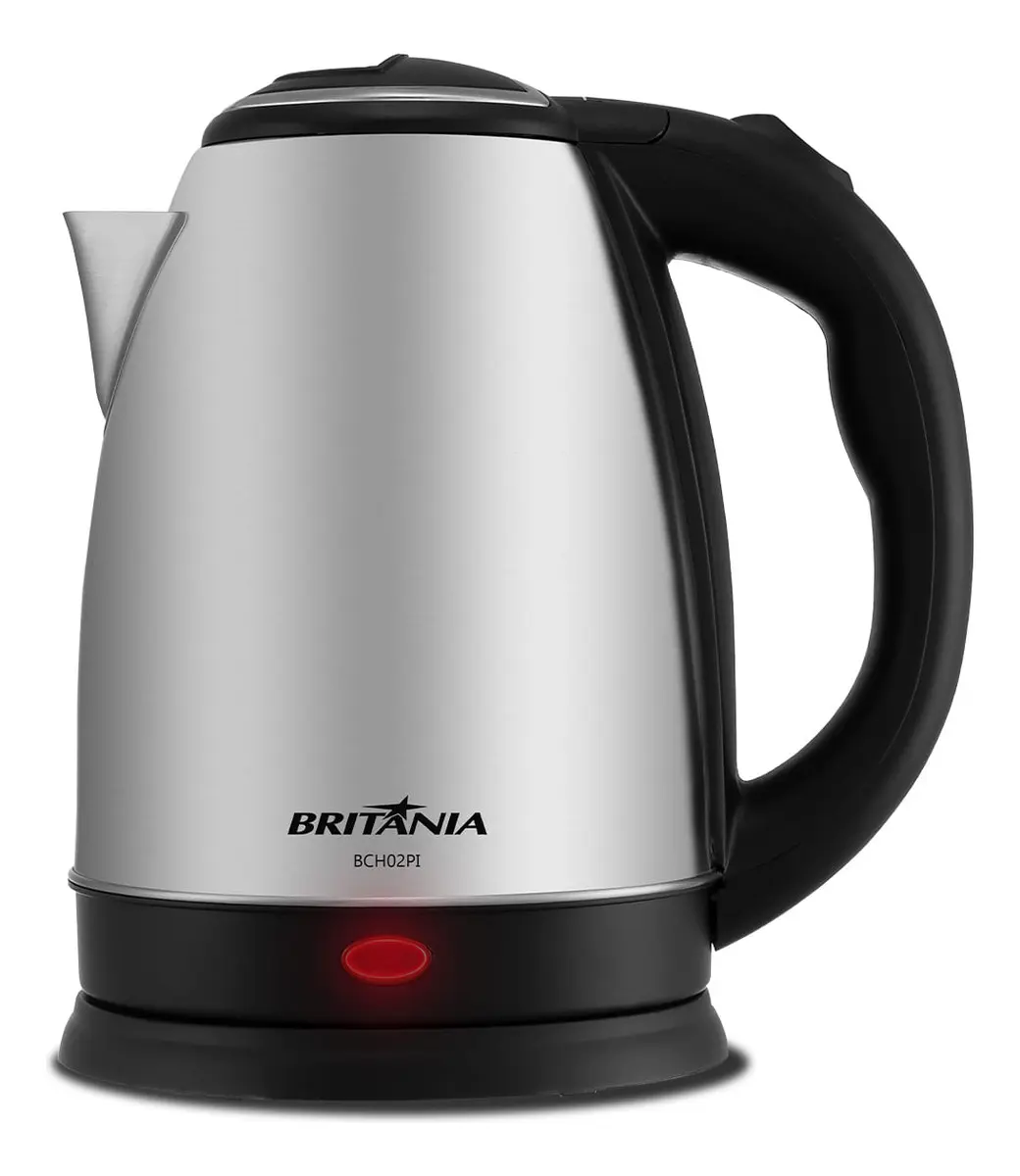Chaleira Elétrica Bch02pi 1,8l Aço inoxidável Britânia - 1