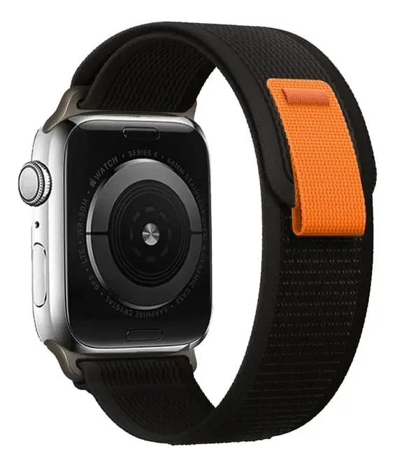 Kit 3 Pulseiras Alpine Para Apple Watch Ultra 42mm 49mm CORES CINZA PRETA E VERDE - 1
