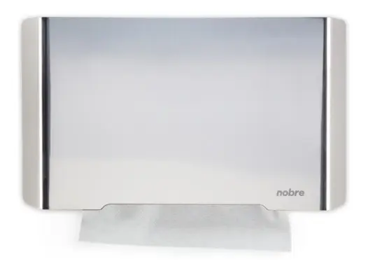 Toalheiro Inox Dispenser Suporte De Papel Toalha Interfolha - 1