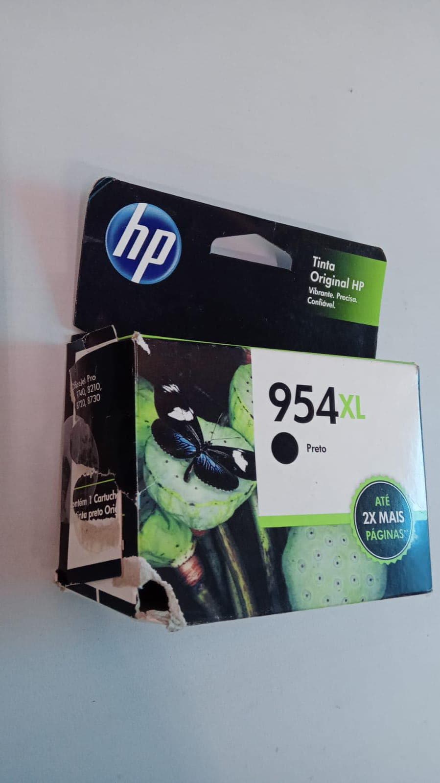 Cartucho HP 954XL Preto para Impressora Jato de Tinta - 1