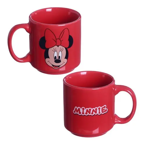 Caneca Disney Minnie Mouse 100ml Cerâmica Zona Criativa - 1