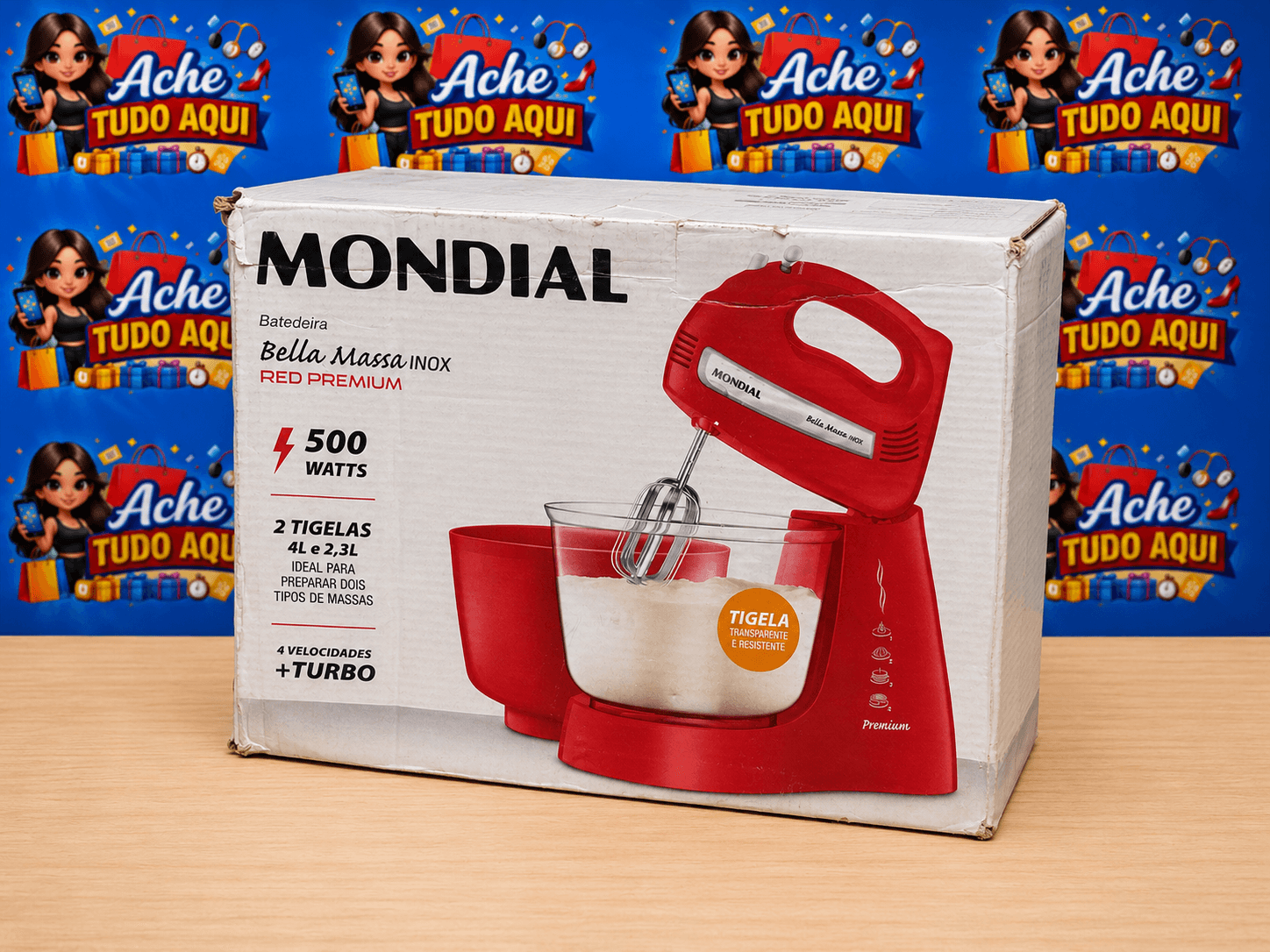 Batedeira Mondial 500w- 110V - 2