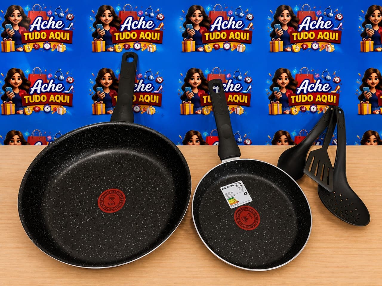 Kit Frigideiras Rochedo + Conjuntos utensílios - 1