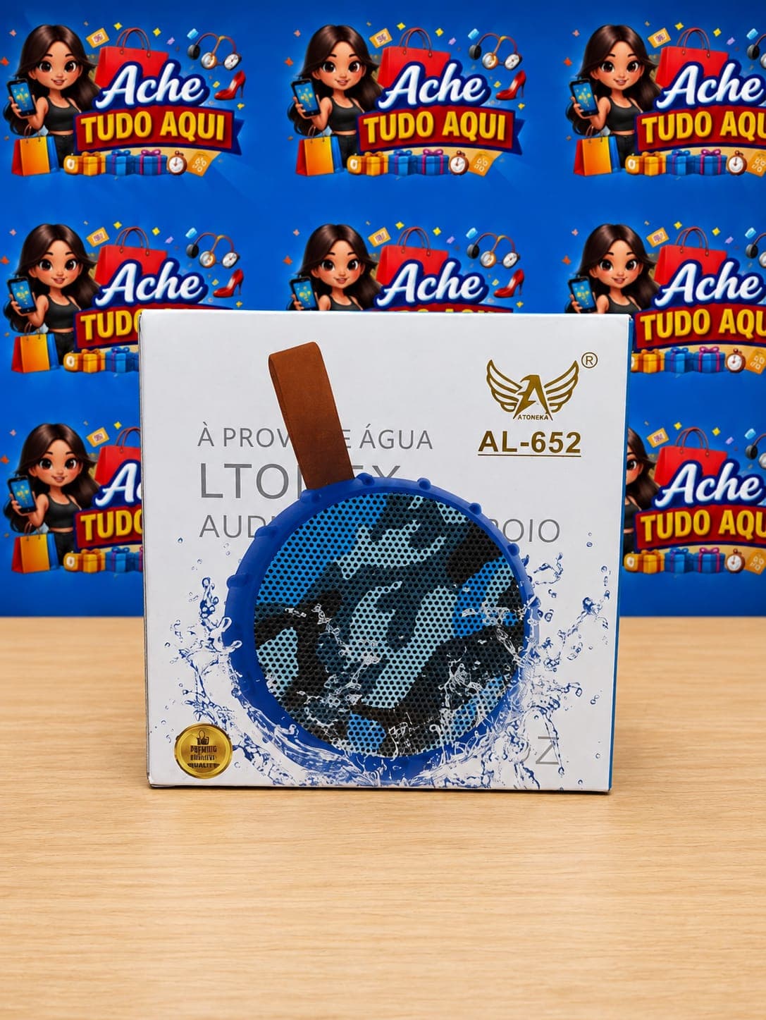 Mini caixa de som a prova d 'água - 1