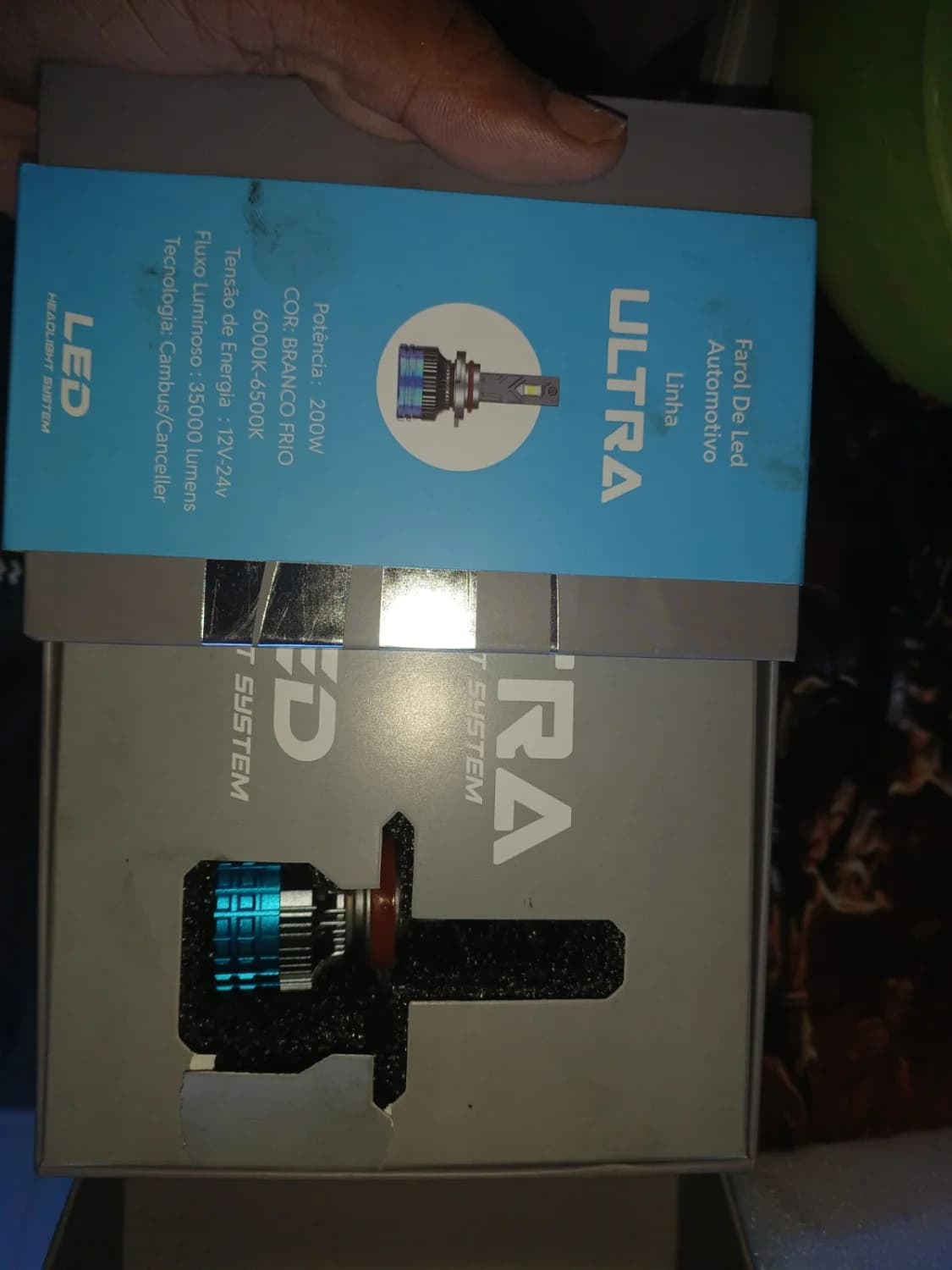 Farol de led automotivo linha ULTRA 200w 35000 lumens - 2