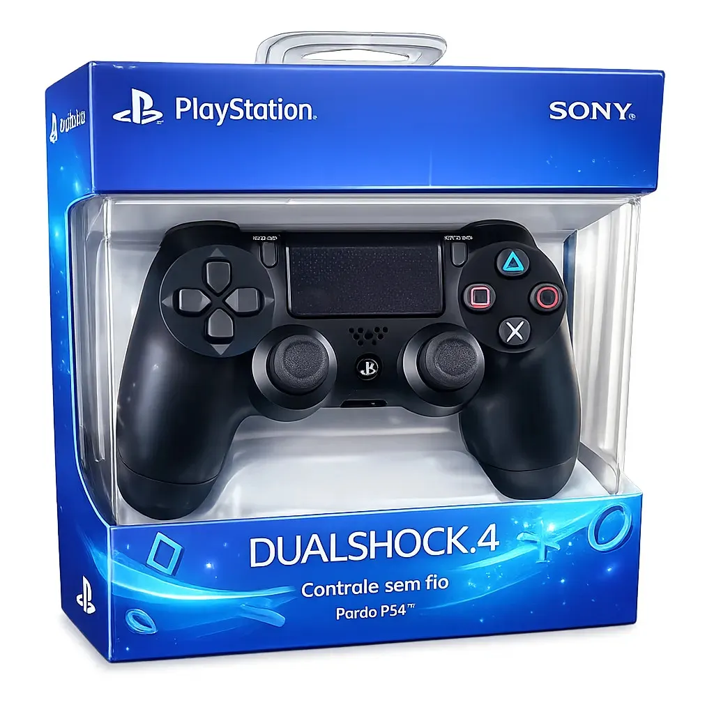 Controle Dualshock Ps4 Sem Fio Sony Cor Preto - 1