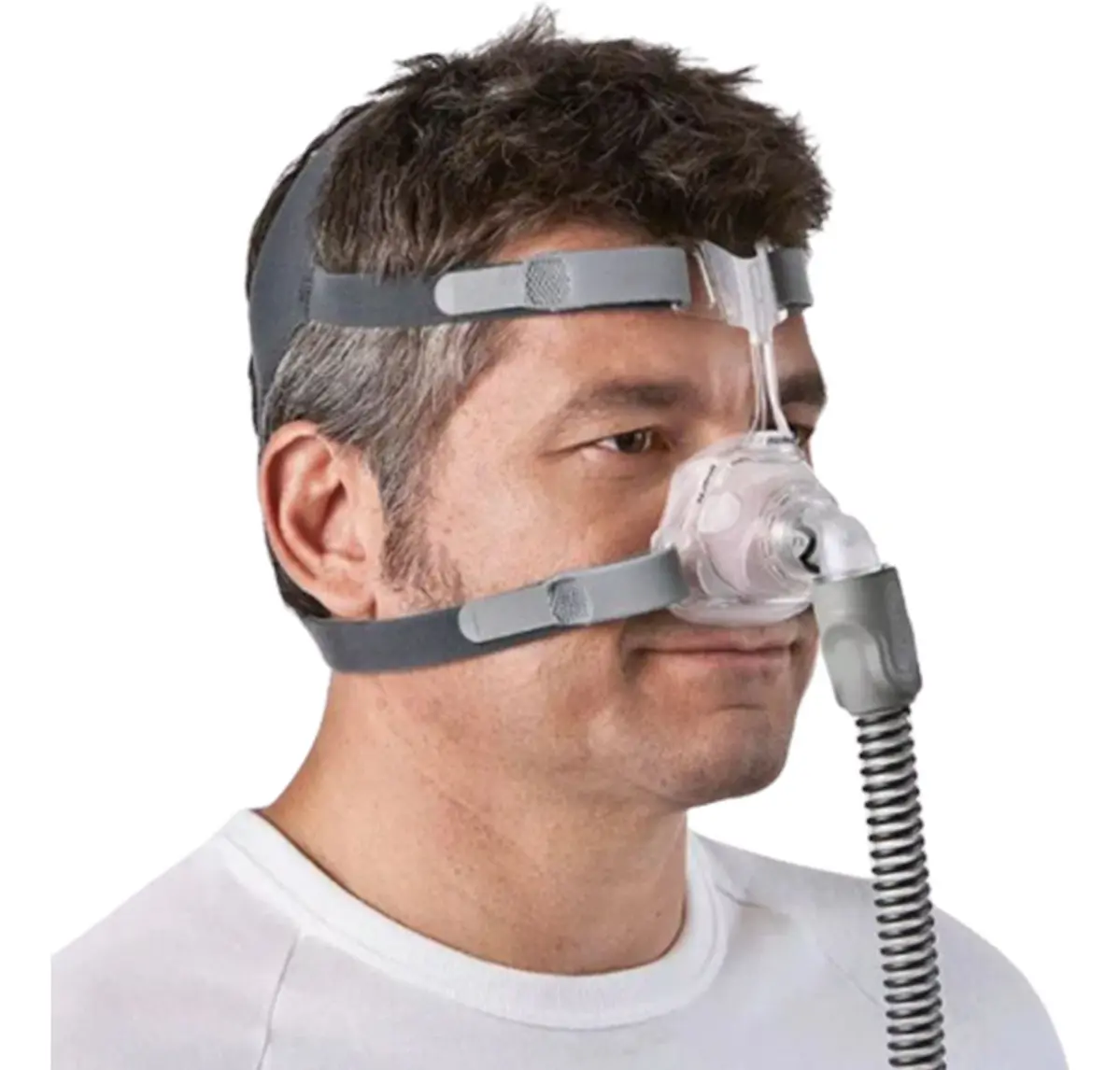 Máscara Nasal CPAP ResMed Mirage FX Silicone Confortável - 1