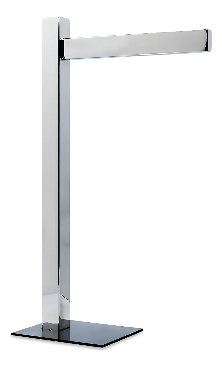 Porta Toalha De Bancada Simples Aço Inox Cor Polido - 1