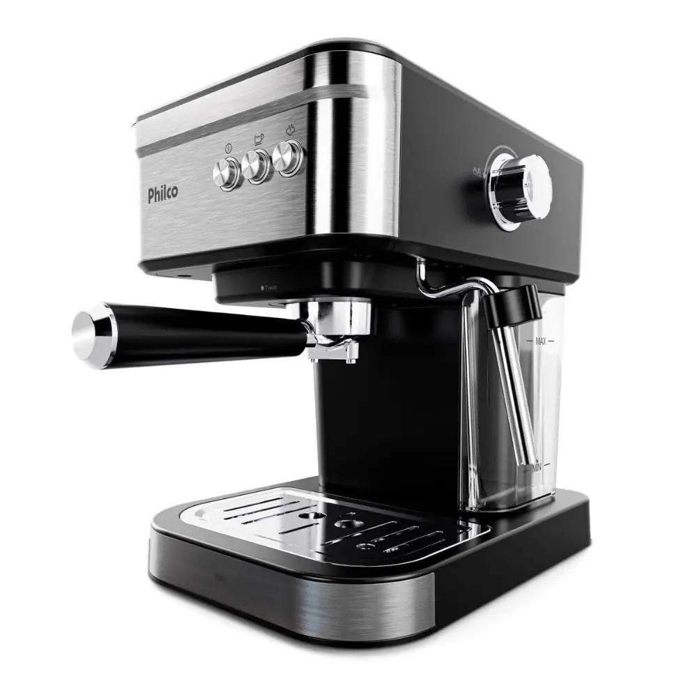 Cafeteira Expresso Philco Pcf04a 1,2l E Aquecedor De Xícaras preto - 1