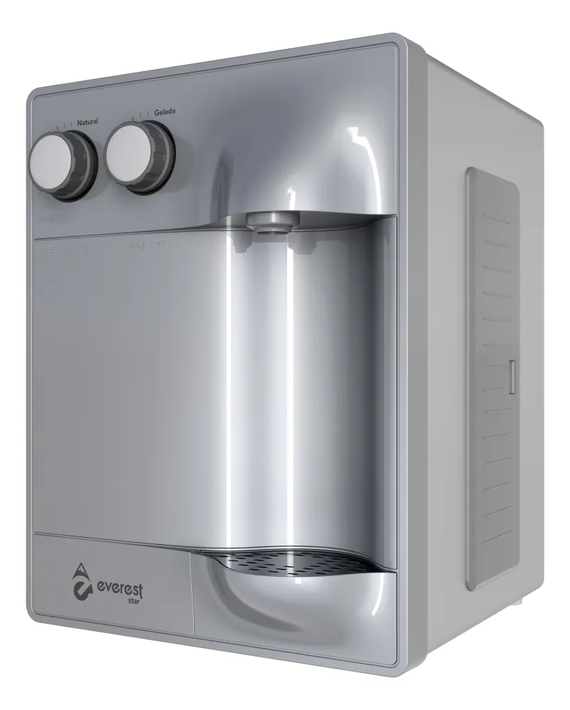 Purificador de Água Refrigerado por Compressor Everest Star Prata 127V/60Hz - 1
