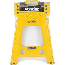 Vonder, Banqueta Plástica Dobrável, Amarela, Altura 450 Mm - 3