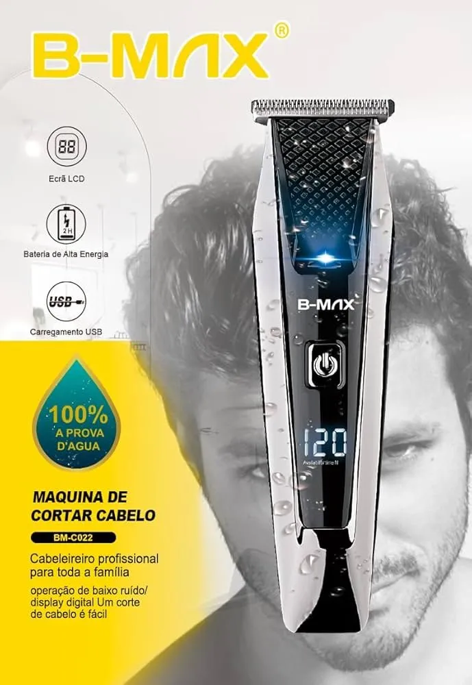 Maquina Cabelo E barba B-max c002 - 1