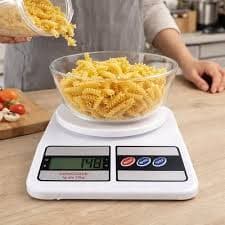 Balança Cozinha Digital 10kg Branco - 1