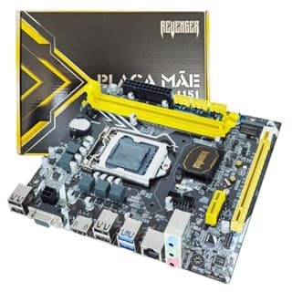 Placa Mãe Lga1151 Usb 3.0 Chipset Lan 100 - 4