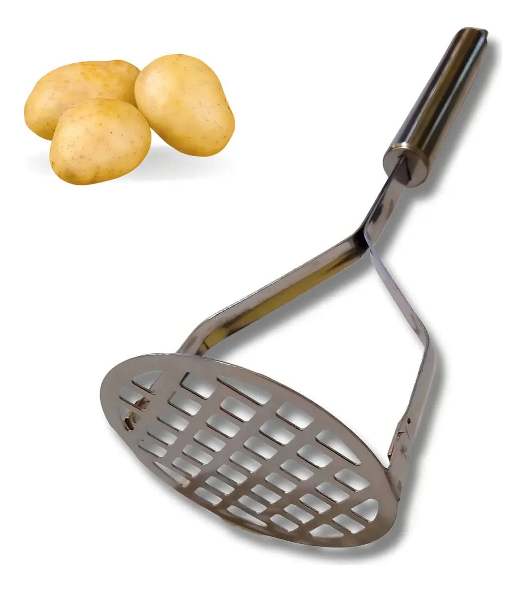 Amassador De Batatas Em Aço Inox Cabo Reforçado - 2
