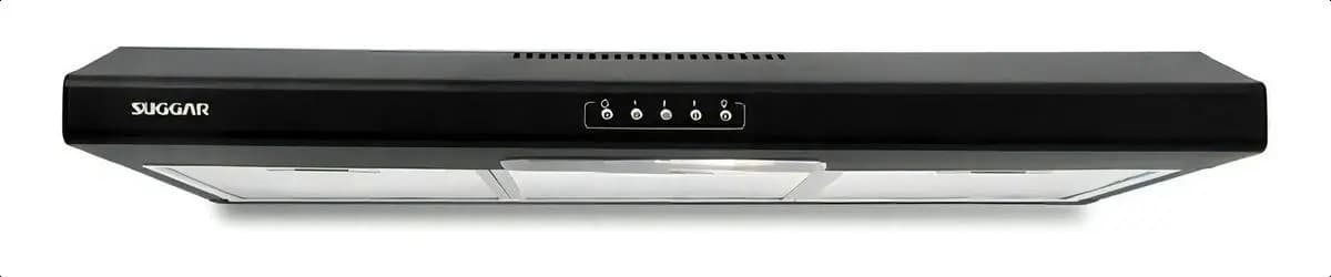 Depurador Exaustor Slim 80cm Preto Suggar 220v - 2