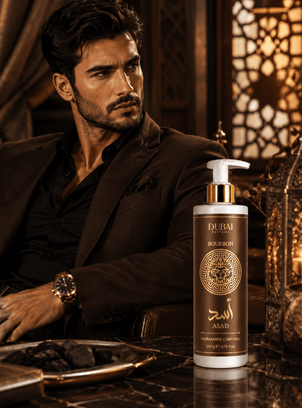 Hidratante Asad Bourbom 200ml Dubai Parfums - 2