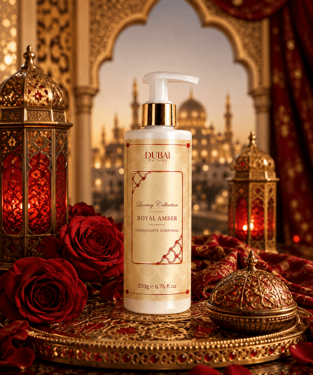 Hidratante Corporal Perfumado Royal Amber 200ml Dubai Parfum - 2