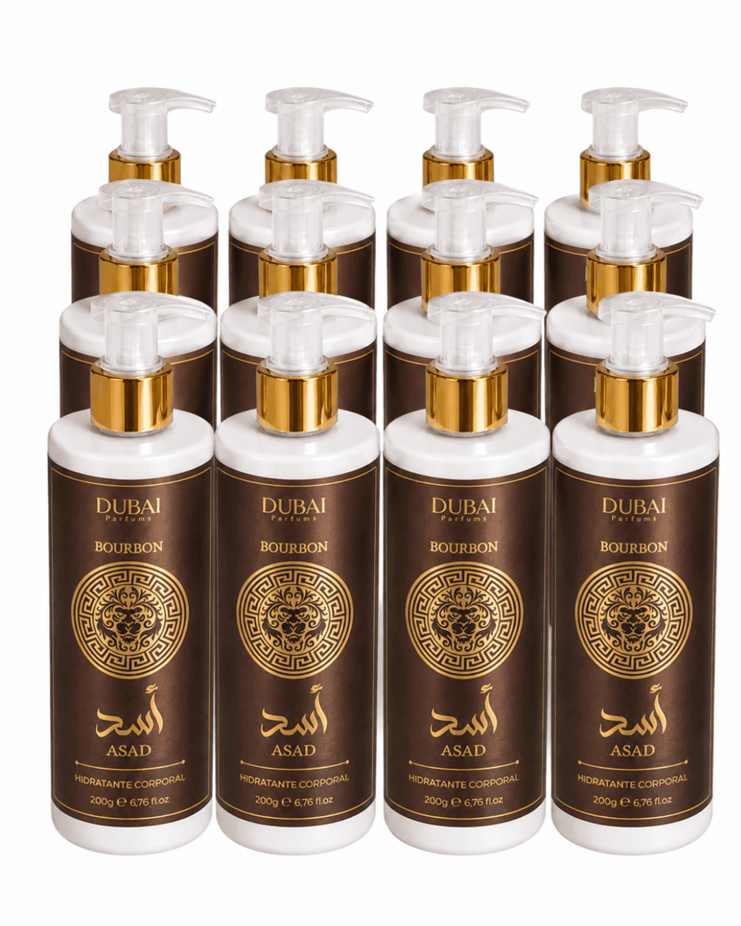 Hidratante Asad Bourbom CX 2x200ml Dubai Parfums - 1