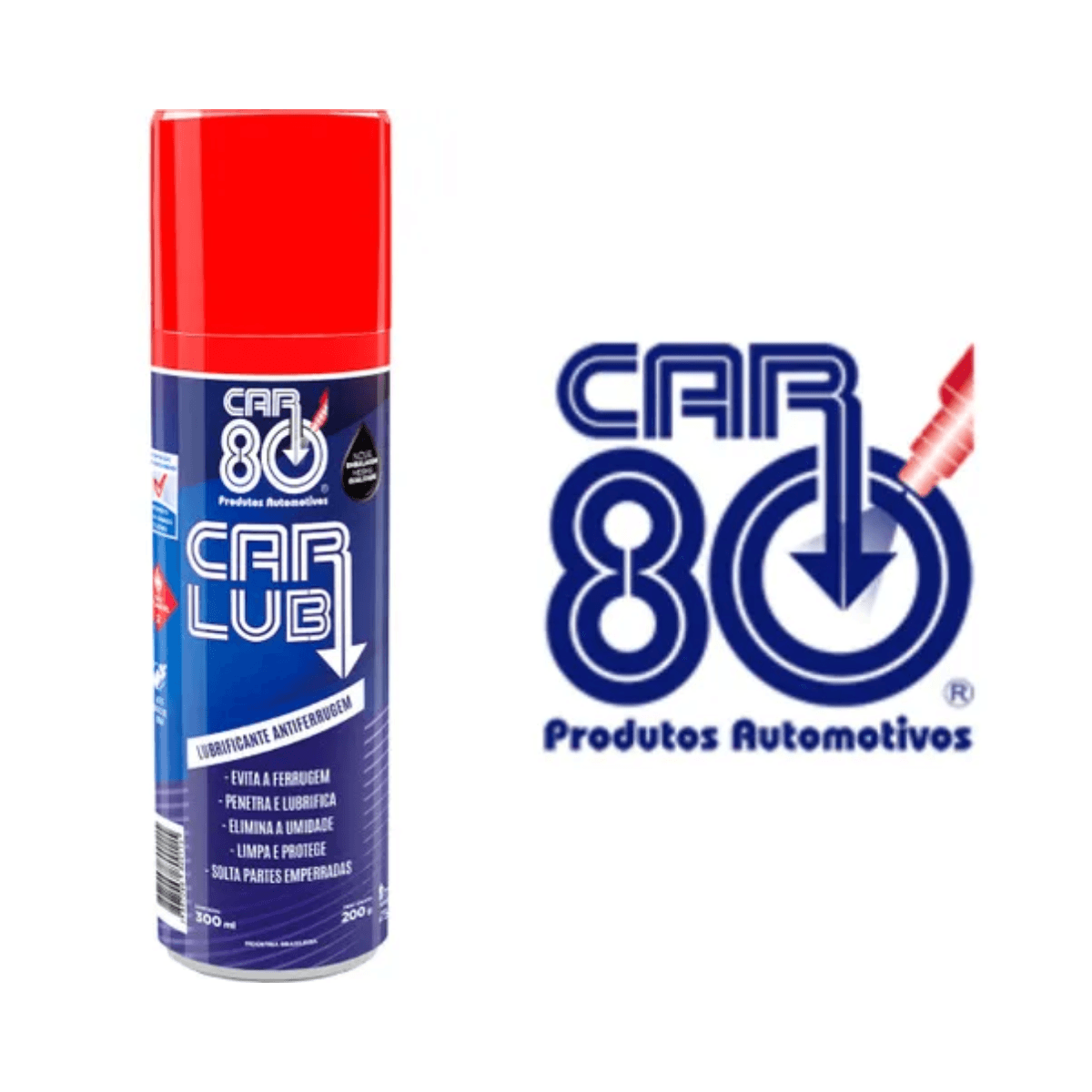 ANTIFERRUGEM DESINGRIPANTE CARLUB LUBRIFICA E PROTEGE 300ML - 4