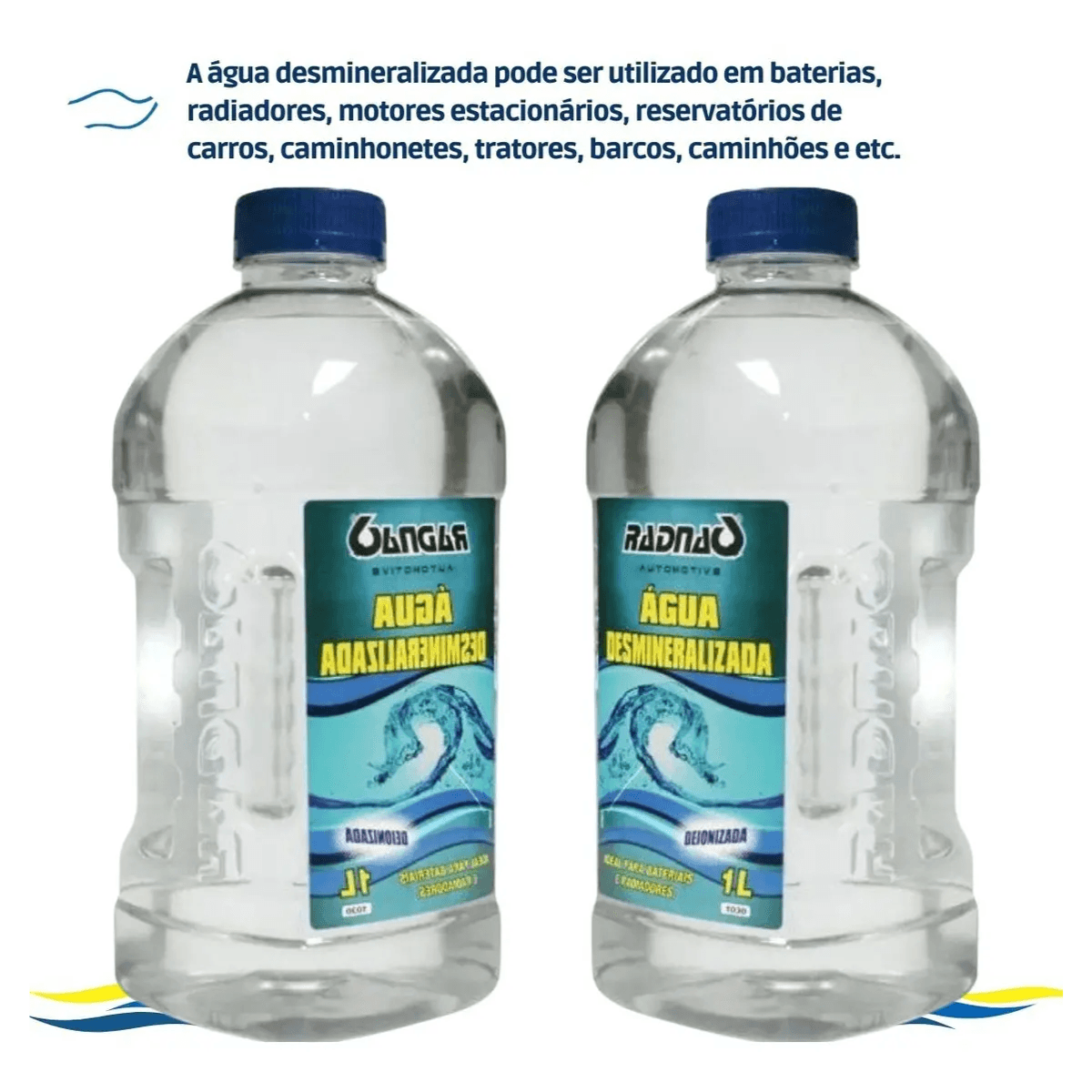 AGUA DESMINERALIZADA DEION RADNAQ 1L - 3