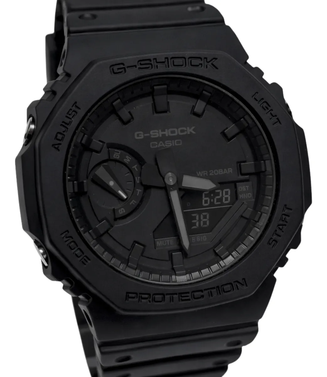 Relogio Casio G-shock Masculino Anadigi Preto Ga-2100-1a1dr - 2