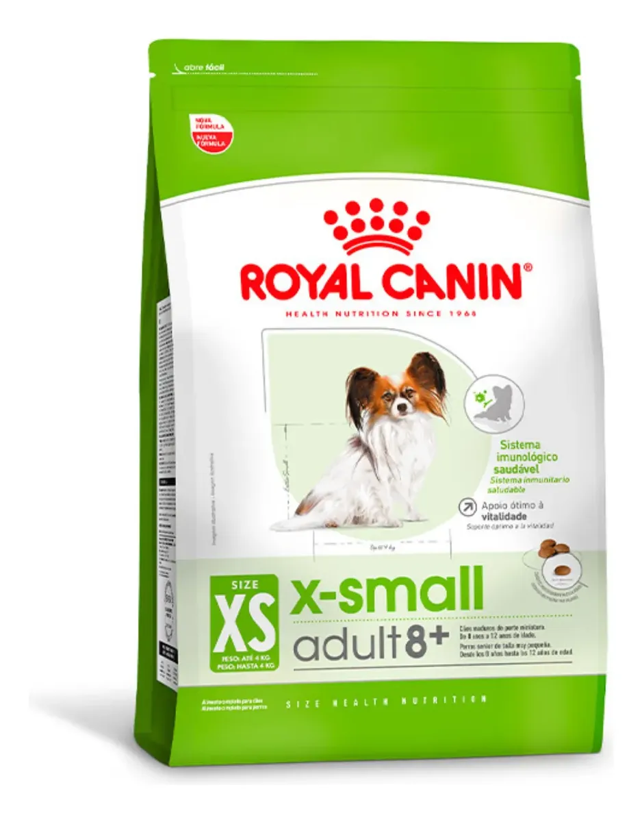 Ração Royal Canin X-small Adult 8+ Para Cães Senior 2,5kg - 1