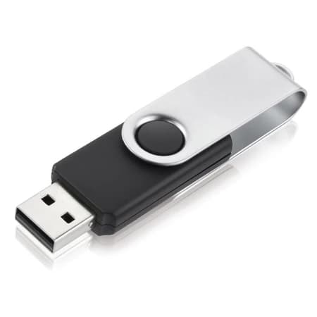 Multilaser Twist Pd588 Pen Drive Cor Preto 16gb De Metal Y Plástico - 1