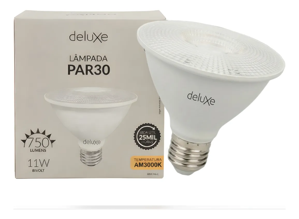 Lâmpada Led Par30 11w 3000k E-27 Bivolt - 1