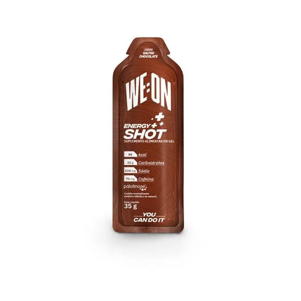 WE:ON ENERGY SHOT GEL + CAFEINA SALTED CHOCOLATE - 1
