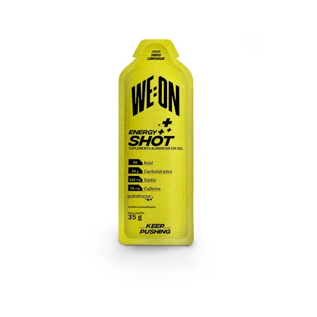 WE:ON ENERGY SHOT GEL + CAFEINA SWISS LEMONADE - 1