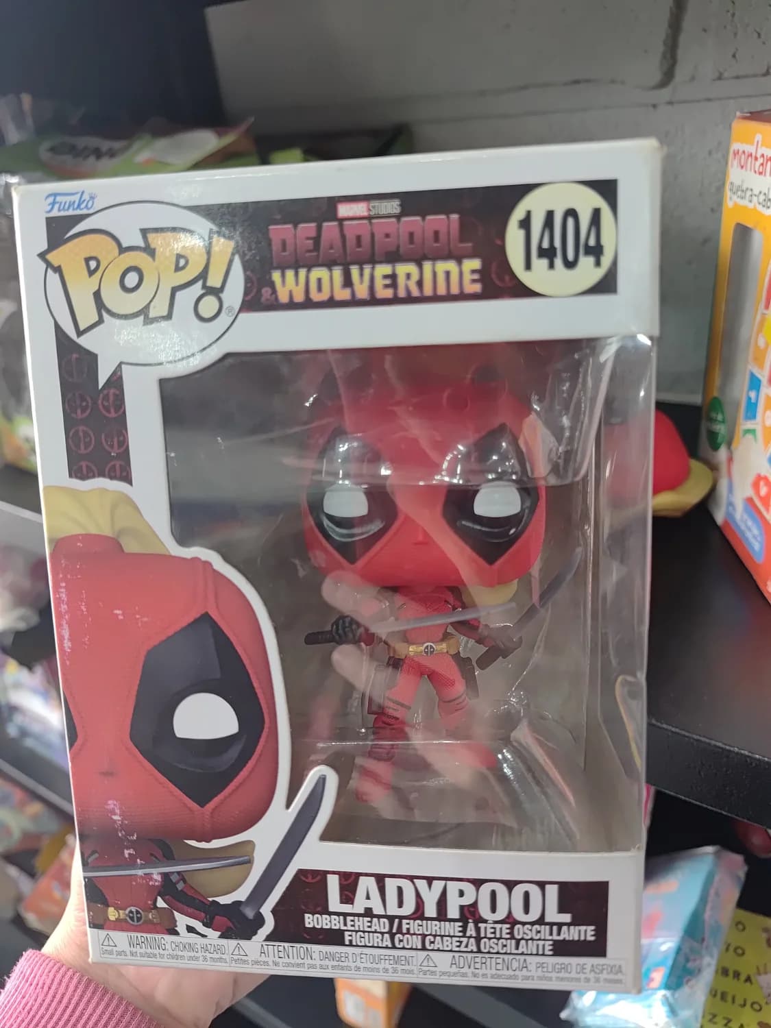 boneco funko pop deadpool e wolverine - 1