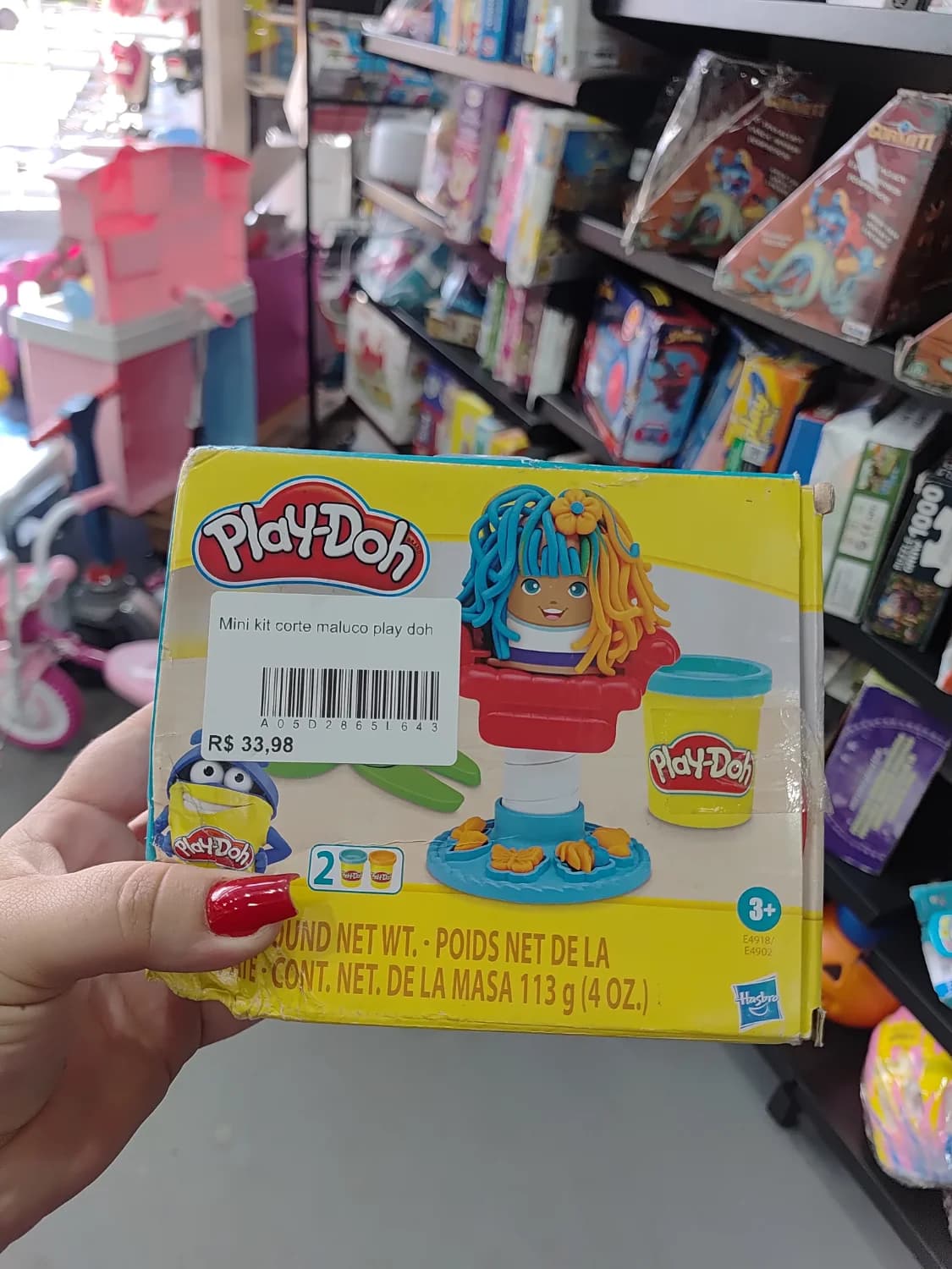 Mini kit corte maluco play doh - 2
