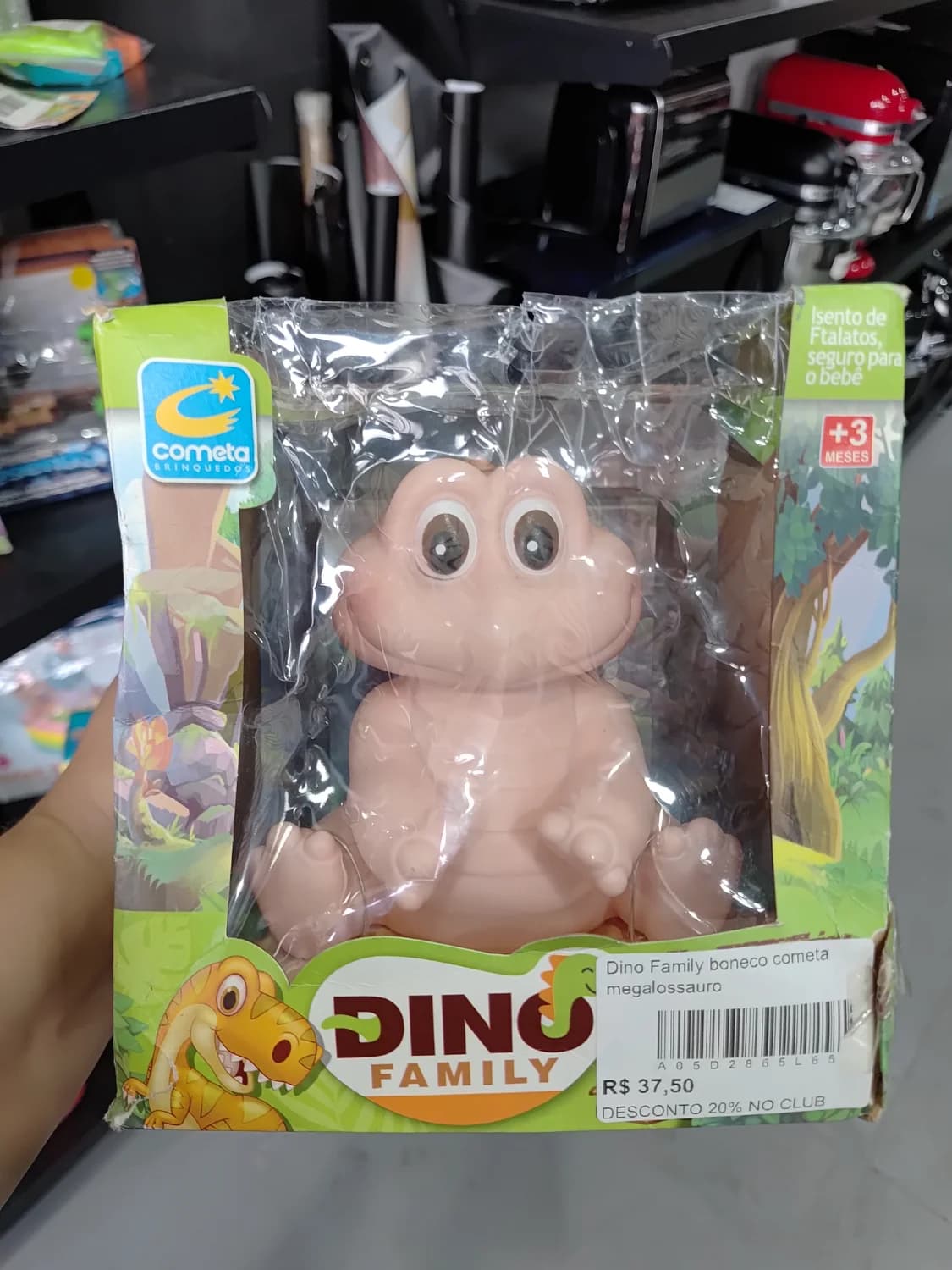 Dino Family boneco cometa megalossauro - 1