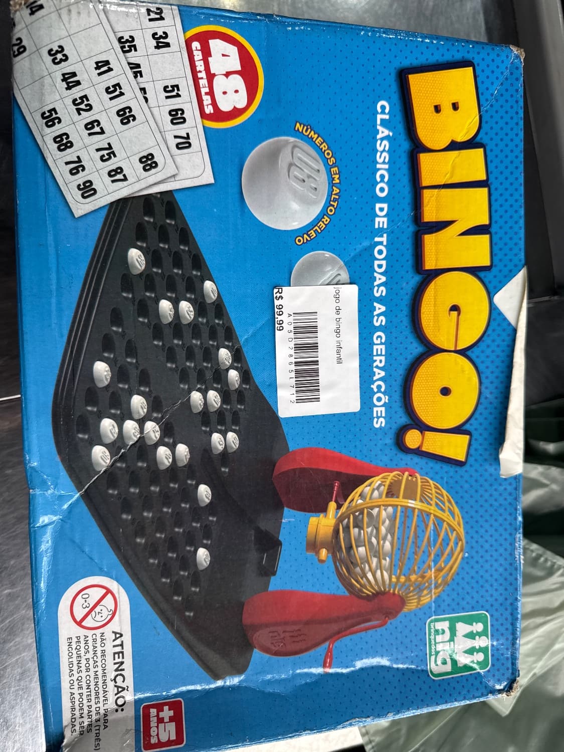 jogo de bingo infantil - 1