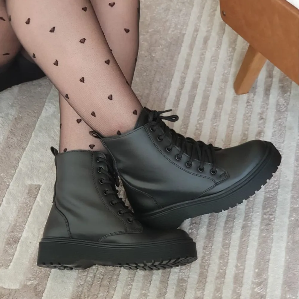 Bota Coturno Confortavel Macio Levissimo - NUMERO 39 - 2