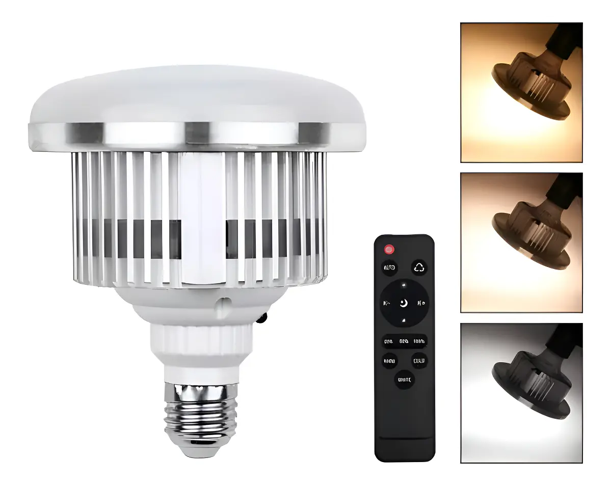 Lâmpada Led Bivolt Bulbo Bicolor 50w Com Controle - 2
