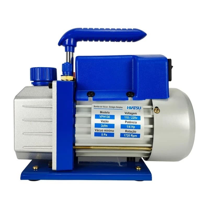 Bomba de Vácuo Gallant 3 CFM Bivolt - Compacta e Eficiente - 6