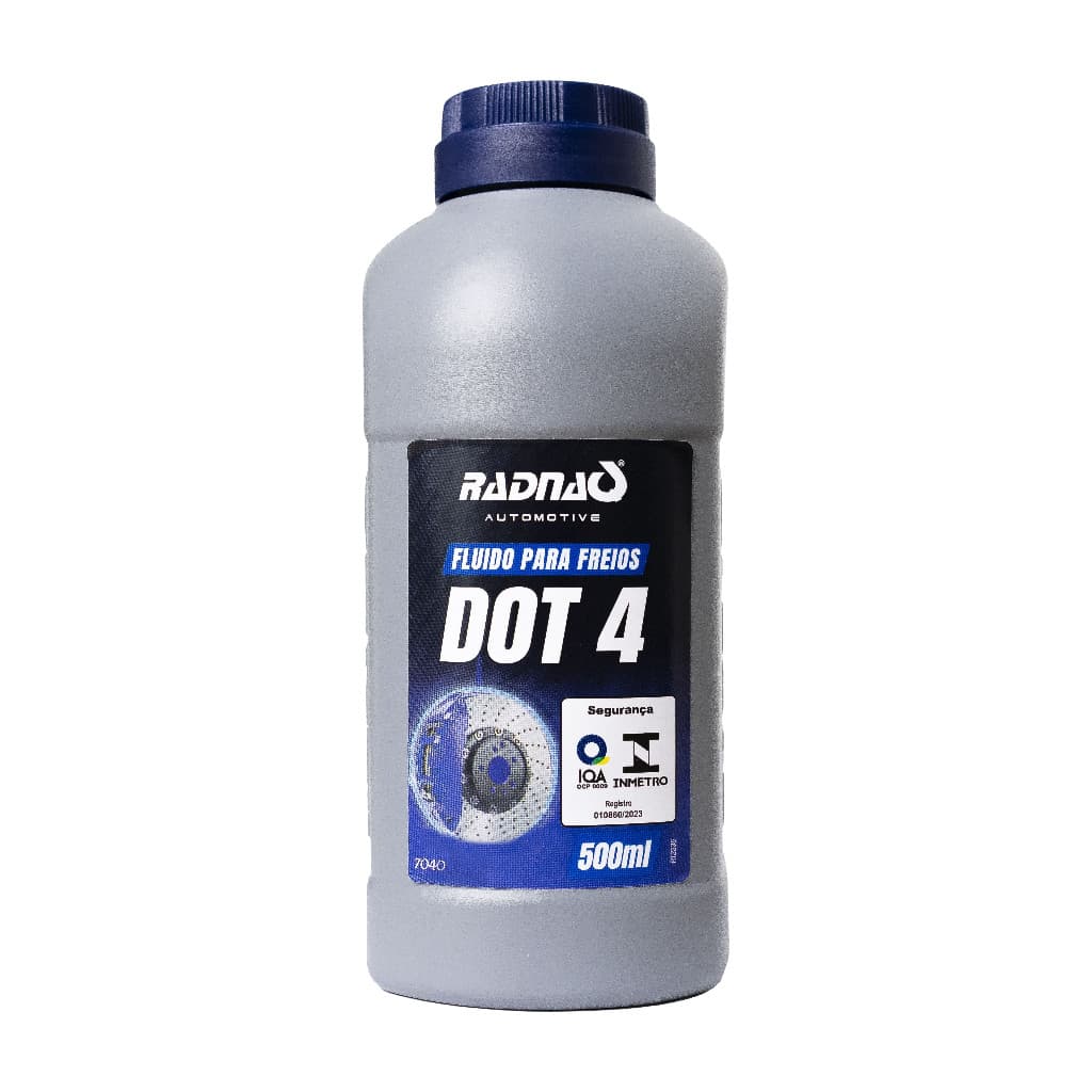 Fluido De Freio Dot 4 Radnaq 500 Ml Original De Qualidade - 1