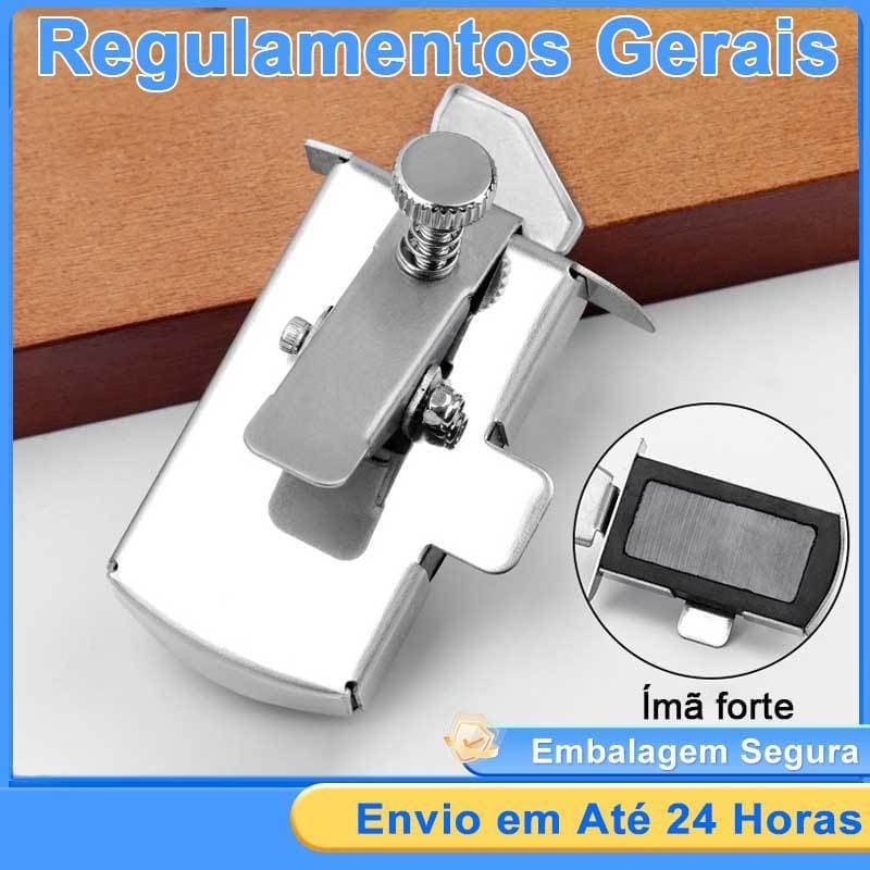 Aparelho Guia Bainha Barra Reta Magnetico Maquina Costura Grampo De Borda Forte Atração Magnética - 10