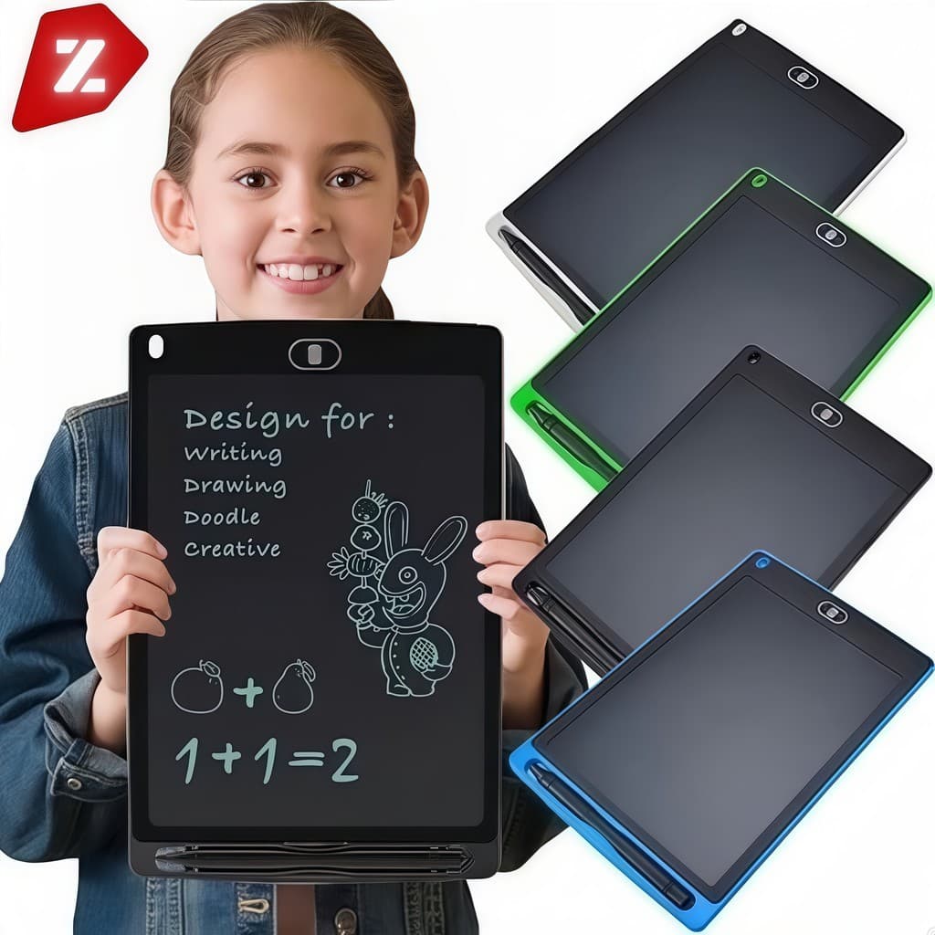 Lousa Mágica Tela Lcd Tablet Infantil De Escrever E Desenhar 10/5Polegadas brinquedo infantil Para menina/menino(AZUL) - 1