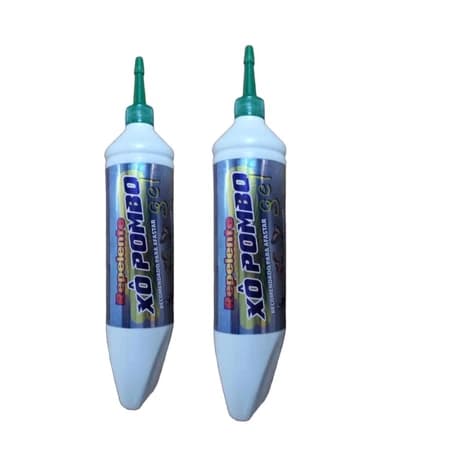 KIT 2 XO POMBO GEL REPELENTE AFASTA MORCEGOS E PARDAIS 250G - 1