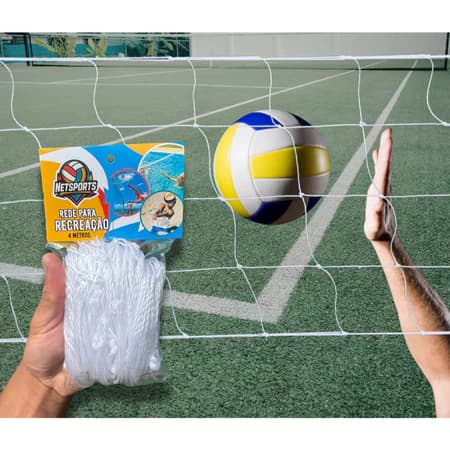 Rede de Volei, (praia, piscina, parque) 4 metros (apenas a rede) - 3